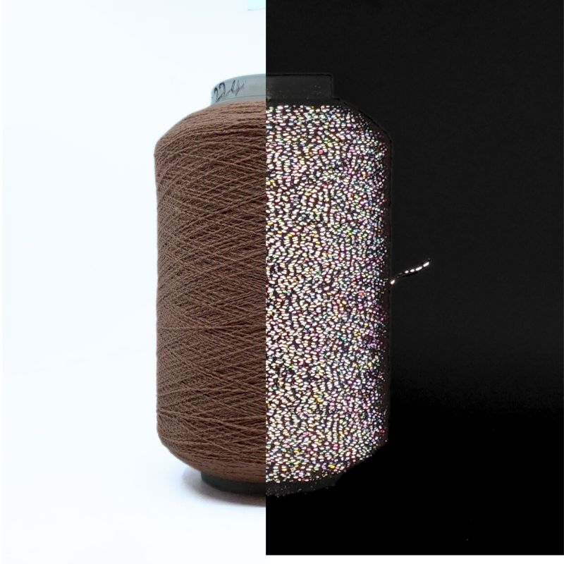 28S/2 Reflective Spun Knitting Yarn