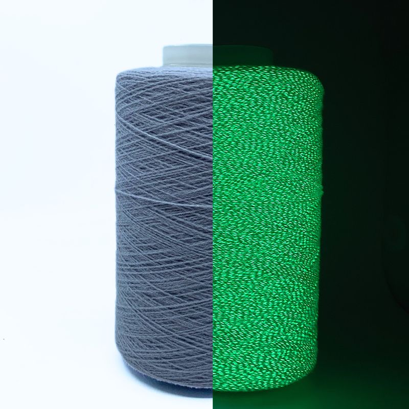 28S/2 Glow in the Dark Spun Knitting Yarn