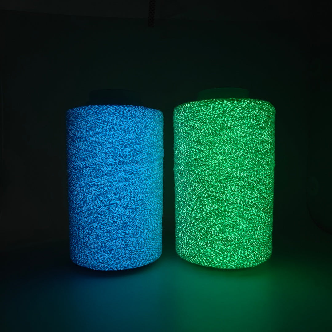 32S/2 Glow in the Dark Spun Knitting Yarn