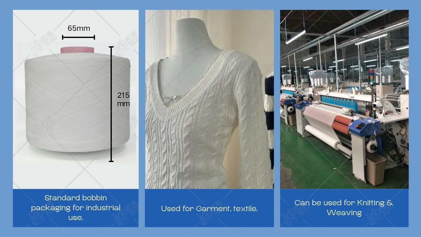 Cotton Polyester Core Spun Yarn