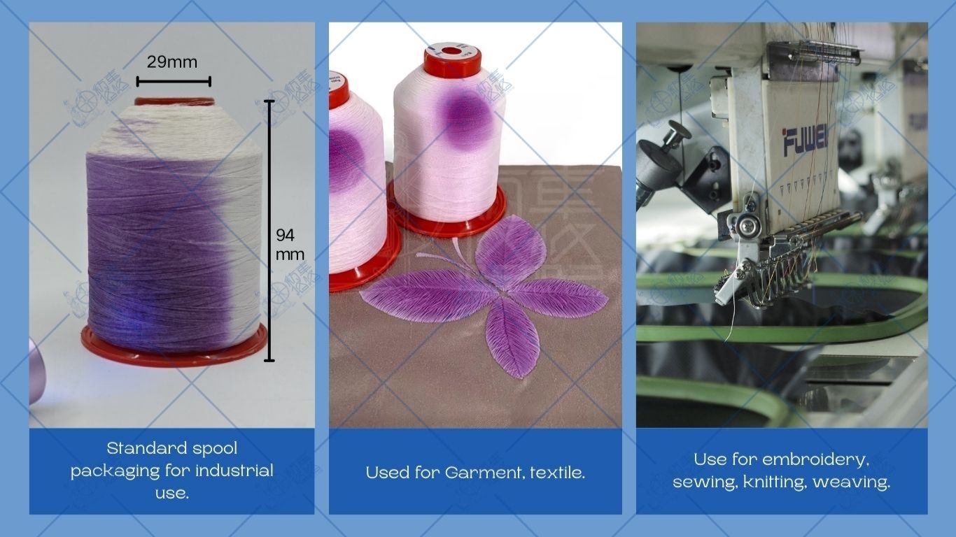 Photochromic Embroidery Thread