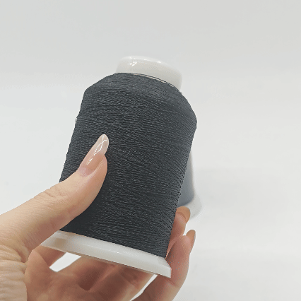 Pure Black Reflective Thread for Knitting (Sample)
