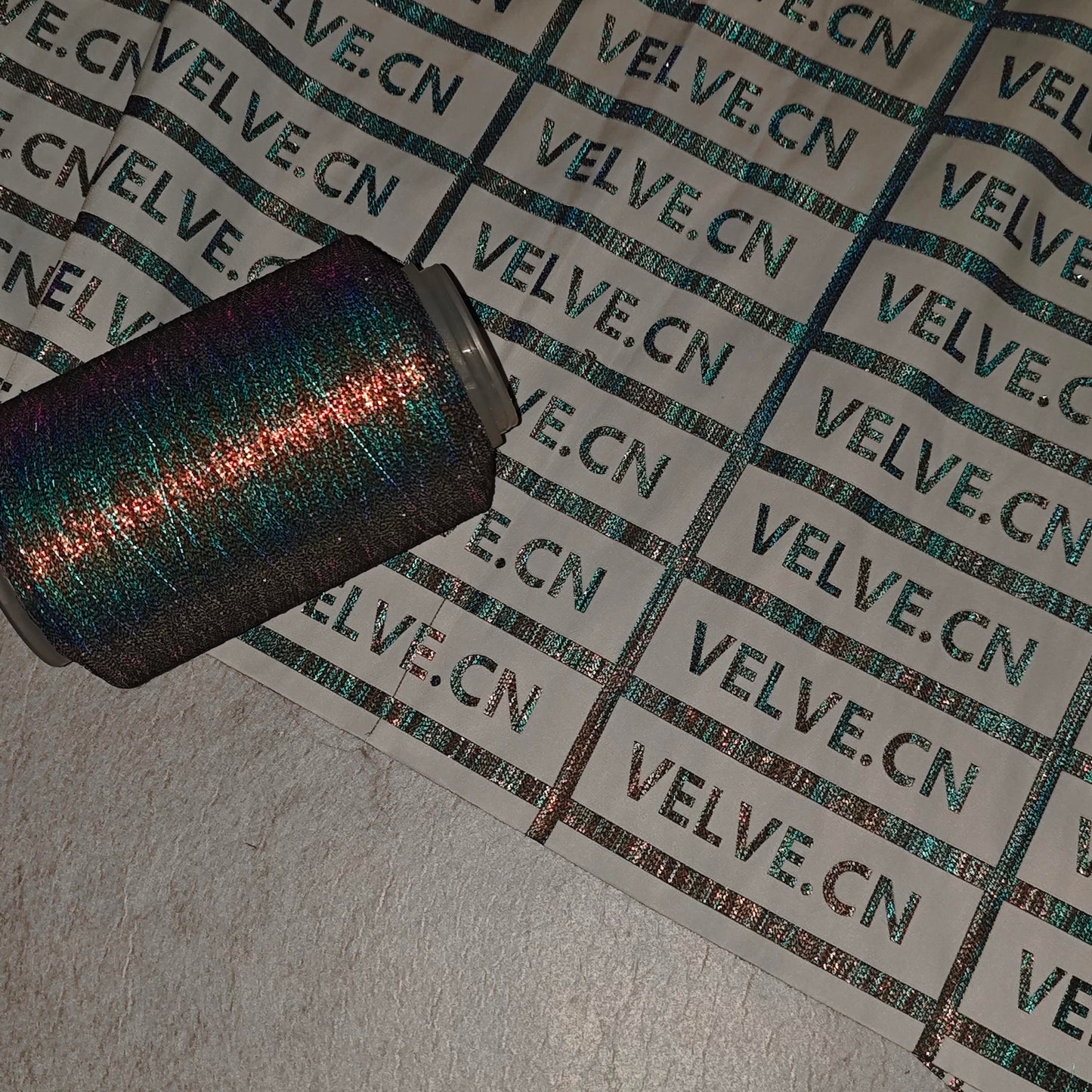 Rainbow Diamond Reflective Yarn