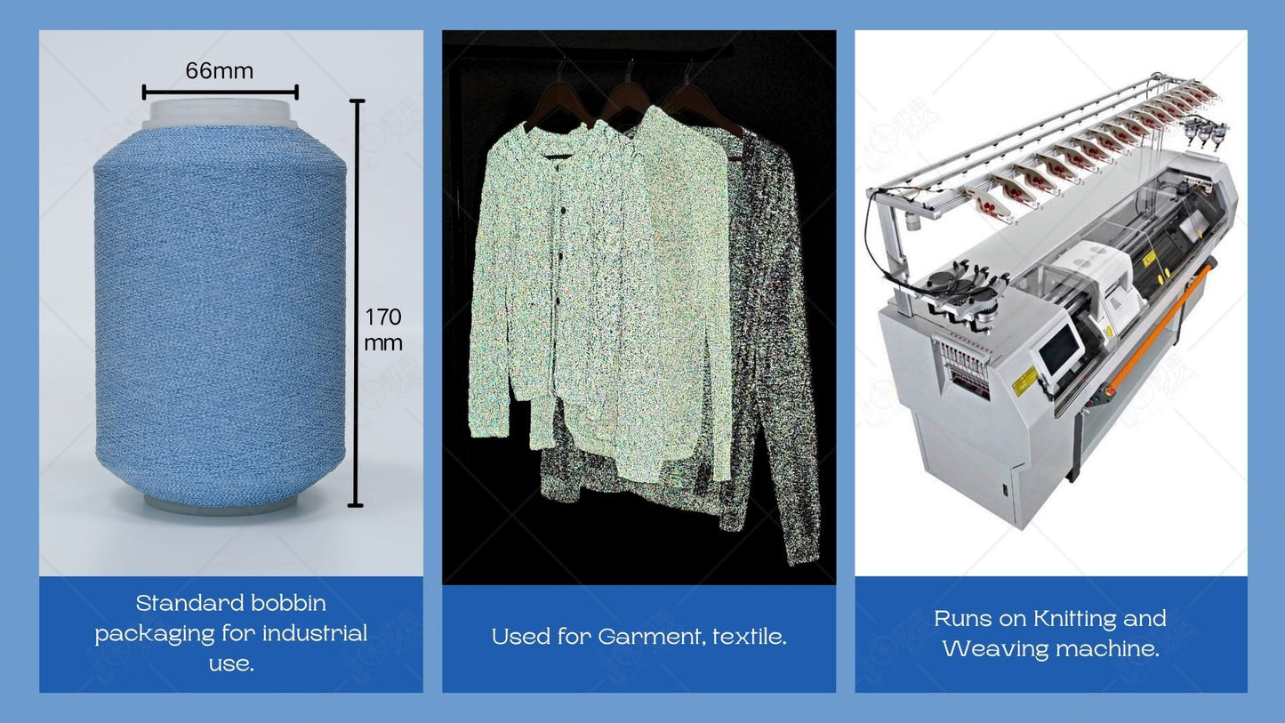 Reflective Knitting Yarn