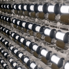 Double Side Reflective Flat Knitting Yarn