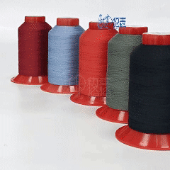 Poly Poly Cored Spun Thread(sample)