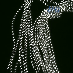 Reflective shoelaces for enhanced visibility and safety