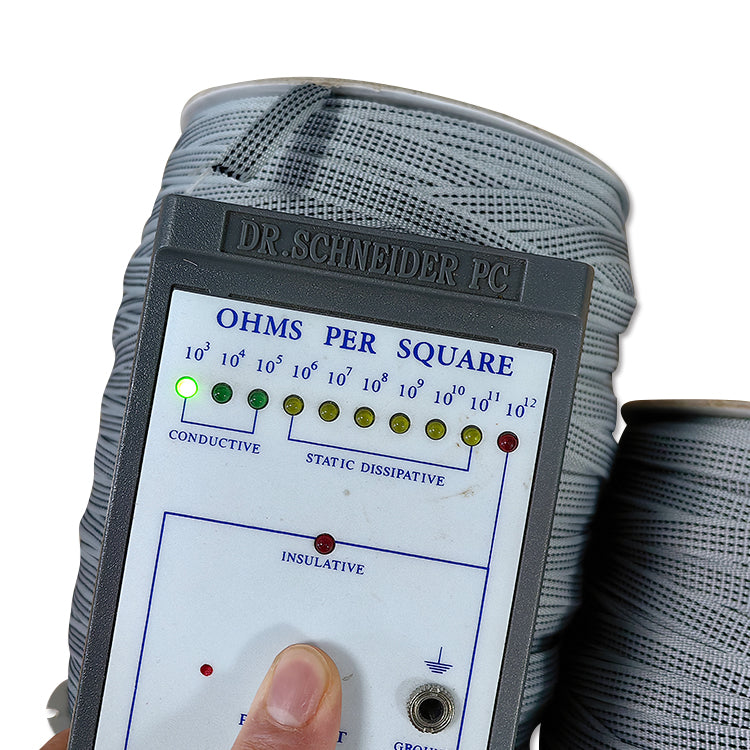 stainless steel braid anti-static conductive webbing
