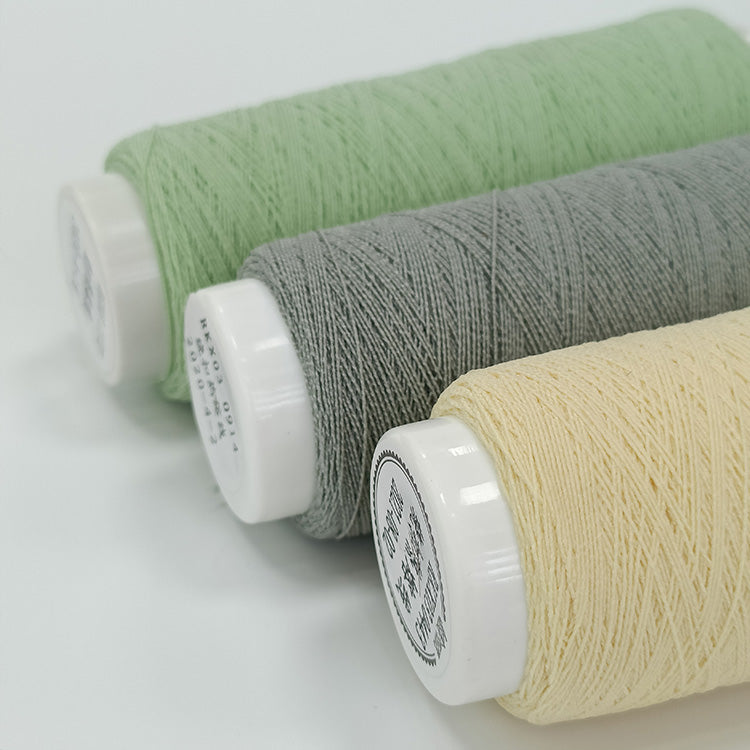 Hot melt button shank wrapping thread(sample)