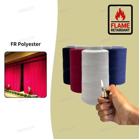 Fil ignifuge 100 % polyester FR