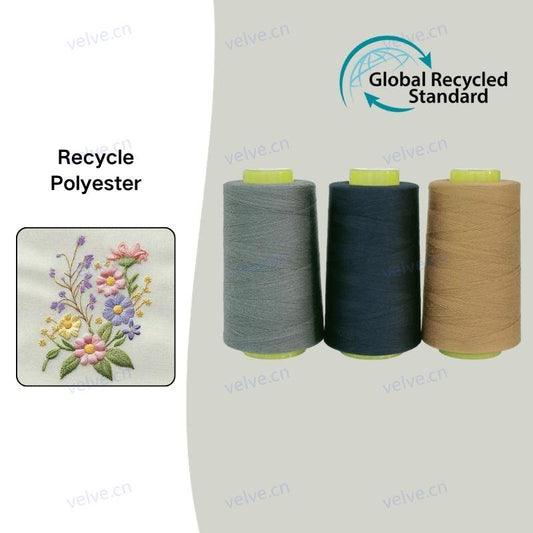 Fil à coudre 100 % polyester recyclé