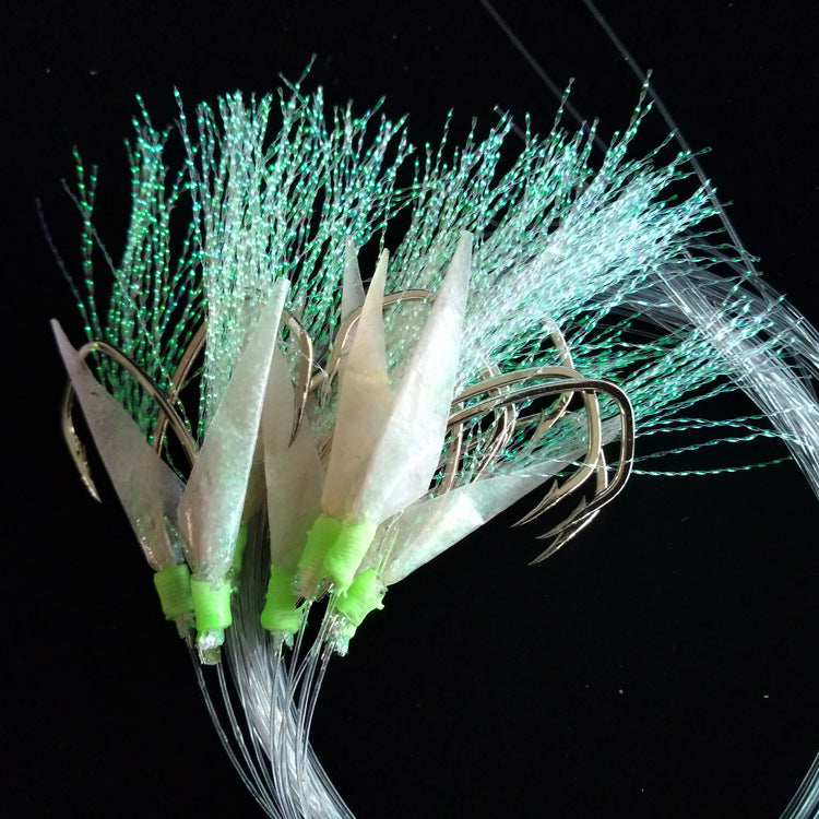Glow in the dark fluorescent Fly Tying Material for fly fishing（sample）