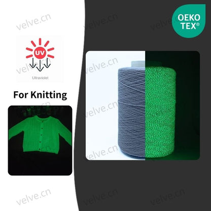 28S/2 Glow in the Dark Spun Knitting Yarn