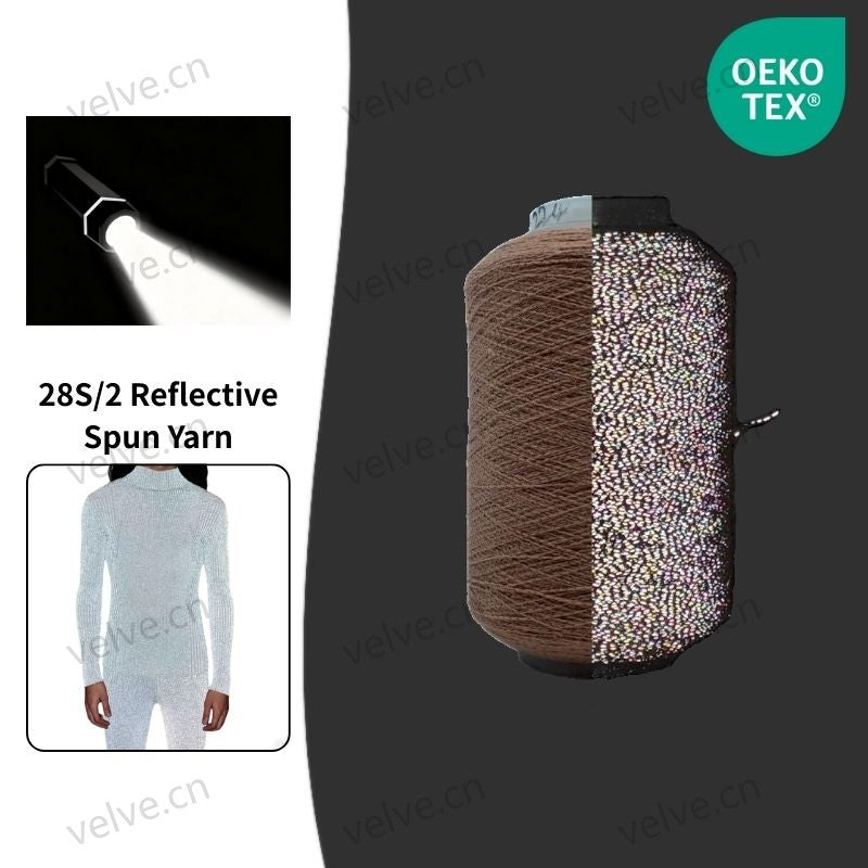 28S/2 Reflective Spun Knitting Yarn