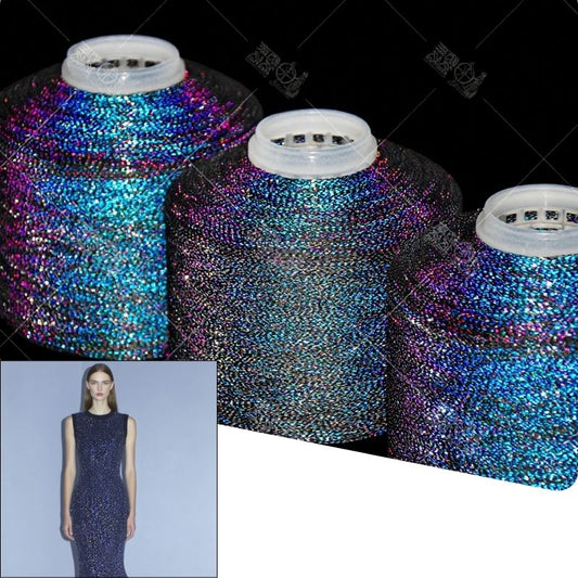 Rainbow Diamond Reflective Yarn