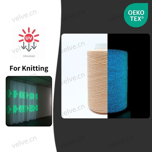 32S/2 Glow in the Dark Spun Knitting Yarn