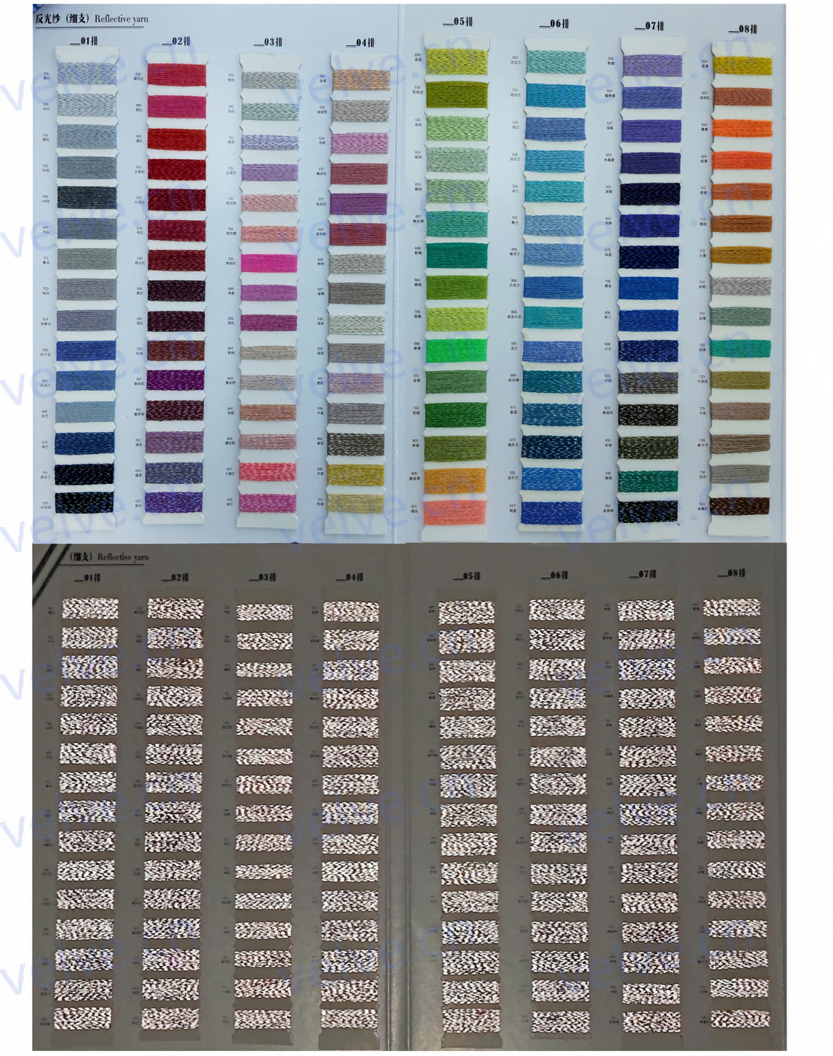 32S/2 Reflective Spun Knitting Yarn