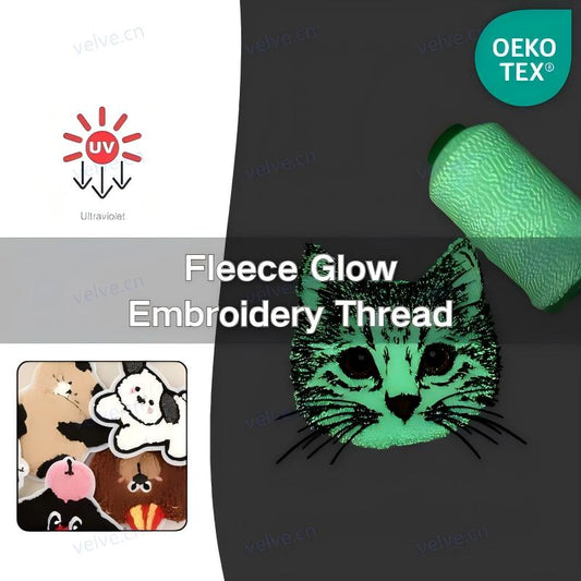 32s/2 Glow in the Dark Fleece Embroidery Thread