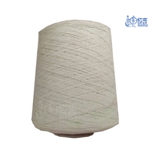 Luminous staple fiber yarn