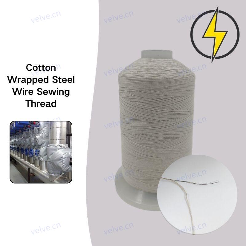 Cotton Wrapped Steel Wire Sewing Thread