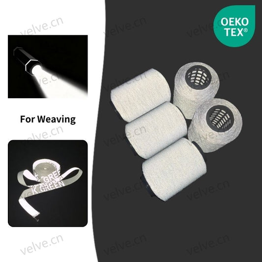 Dyable Reflective Weaving Yarn