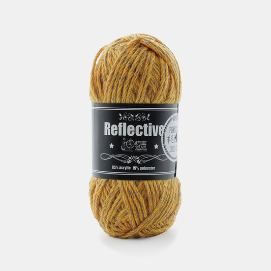 Wool Reflective Crochet Yarn