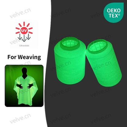 Glow in the Dark Fluorescent Weaving Yarn