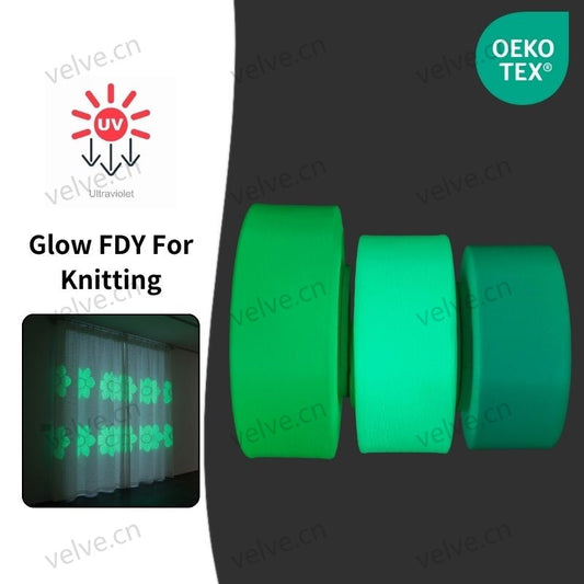 Glow in the Dark Yarn 75D 150D 300D Filament FDY