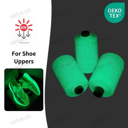 Glow in the dark Fluorescent  Flyknitting Yarn for Shoe Upper