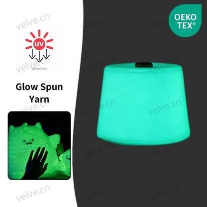 Luminous Staple Fiber Spun Yarn