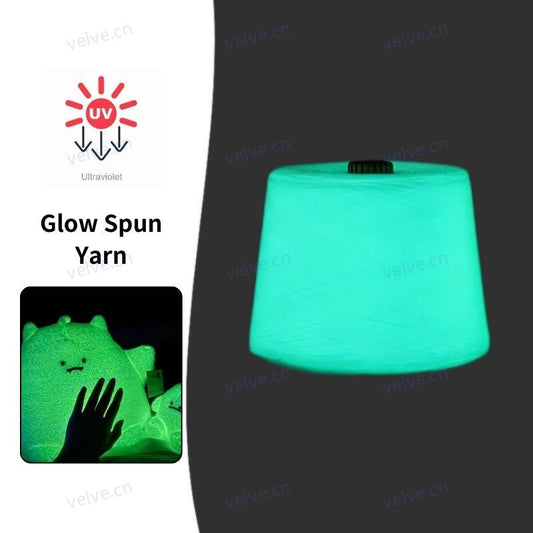 Luminous Staple Fiber Spun Yarn