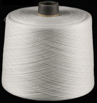 Filé de fibres discontinues lumineuses