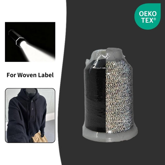 Pure Black Reflective Thread for Knitting （Sample）