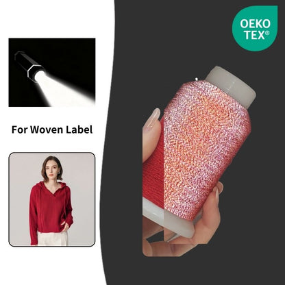 Pure Red Reflective Thread for Knitting （Sample）