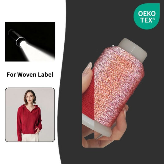Pure Red Reflective Thread for Knitting （Sample）