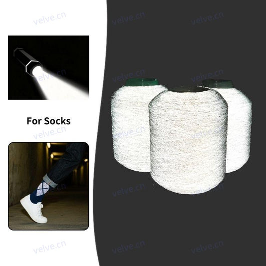 Reflective Elastic yarn for Socks