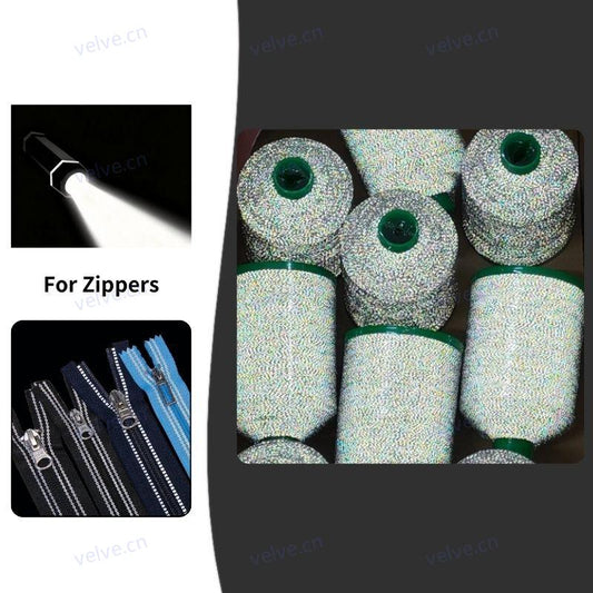 Reflective Yarn for Zips