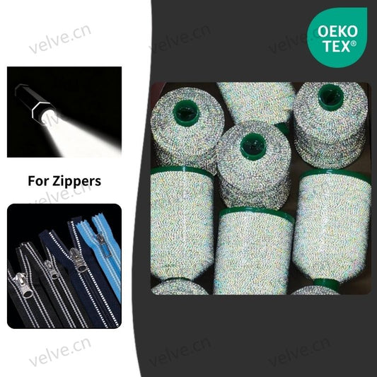Reflective Yarn for Zips