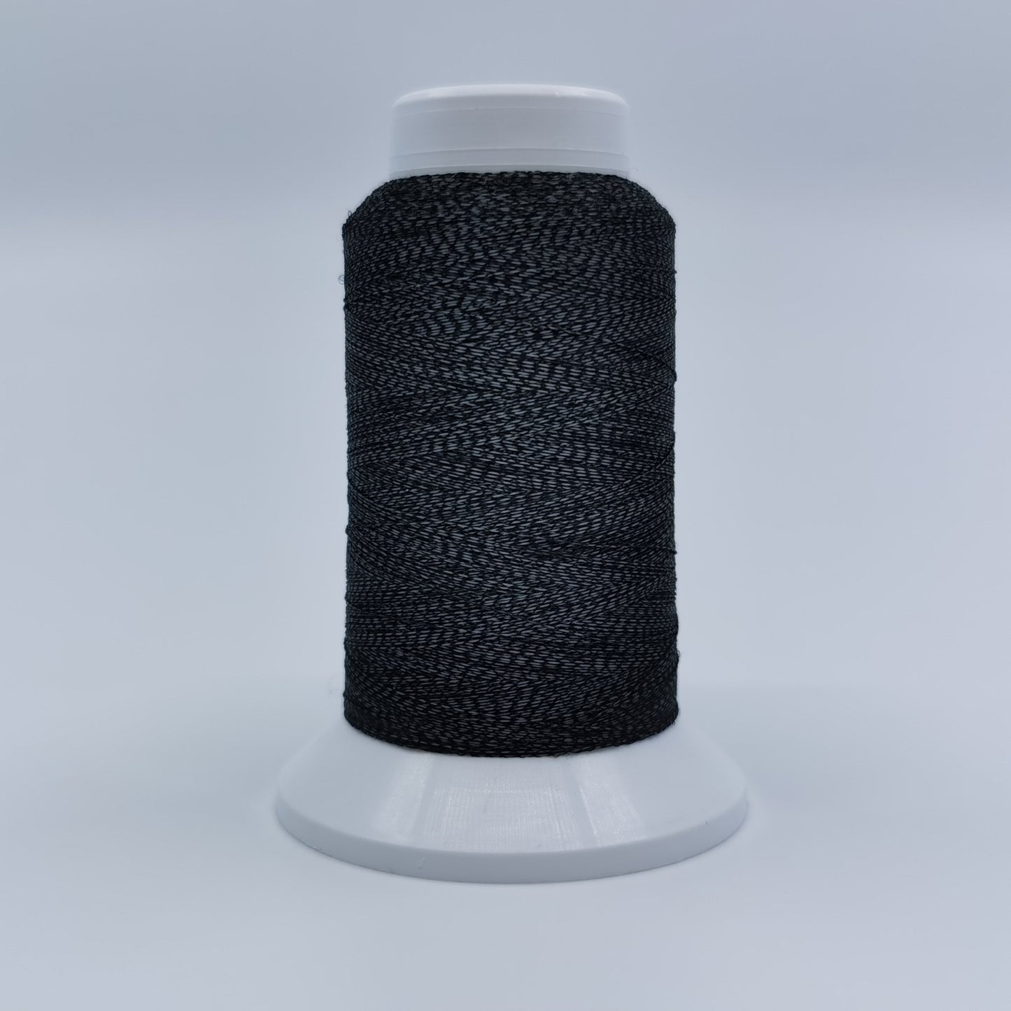 Reflective fabric sewing thread black color