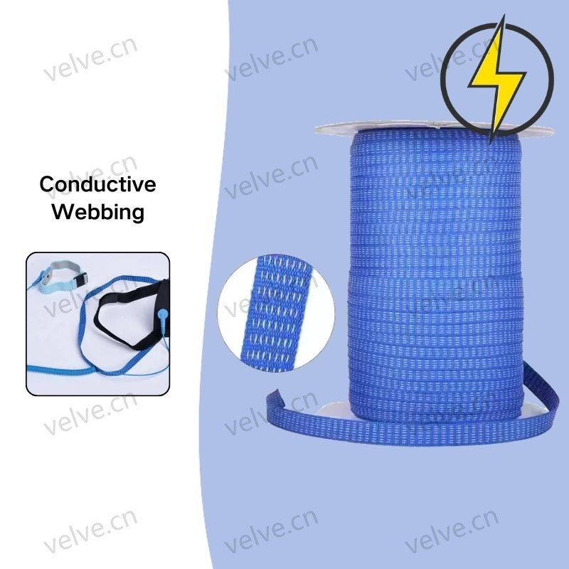 Stainless Steel Braid Anti-Static Conductive Webbing