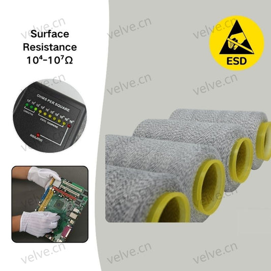 Staple Fiber Conductive Blended Thread