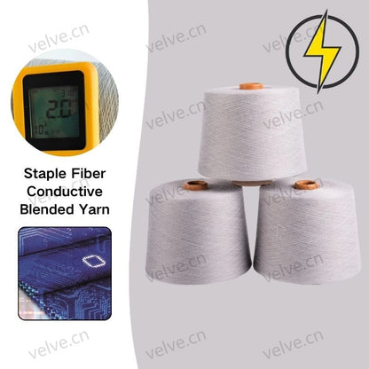 Staple Fiber Conductive Blended Yarn