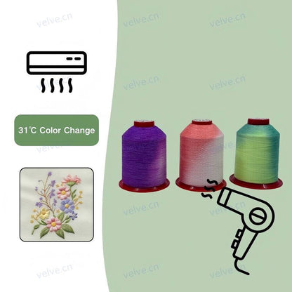 Thermochromic Embroidery Thread