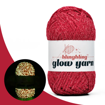 Chenille Glow-in-the-Dark fluorescent crochet Yarn for crafts