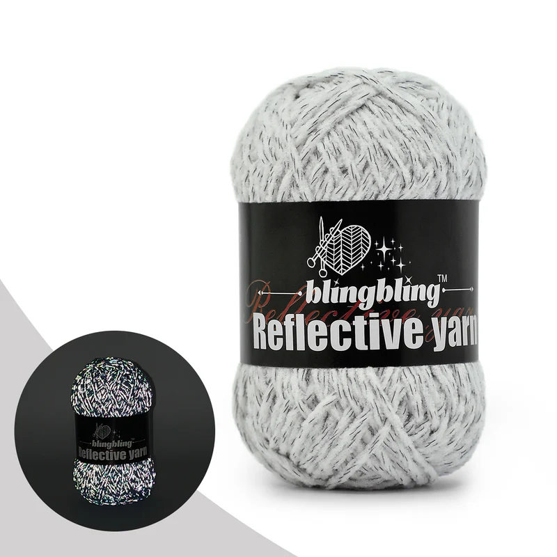 Chenille Reflective Yarn