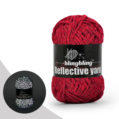 Chenille Reflective Yarn