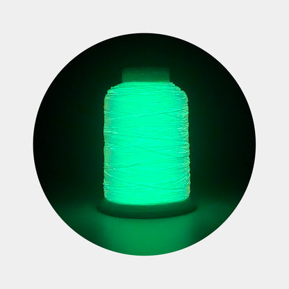 glow in the dark fluorescent leather sewing thread