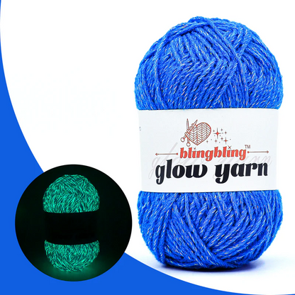 Fil à crocheter fluorescent Milk Cotton Glow in the dark