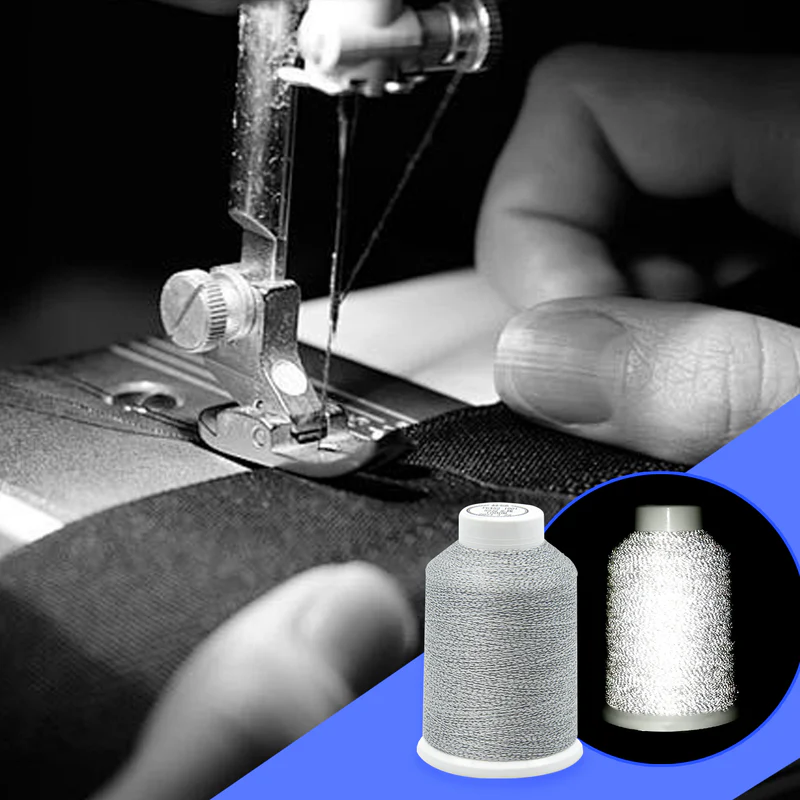 Reflective fabric sewing thread – Velve