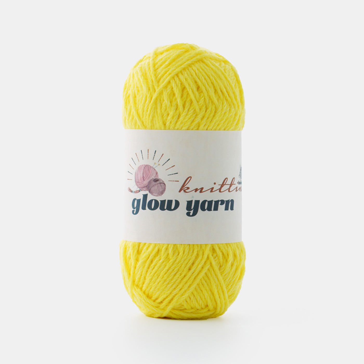 Milk Cotton Glow in the dark fluorescent crochet yarn